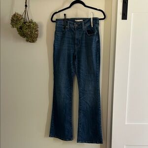 Levi's Dark Blue Flare Jeans